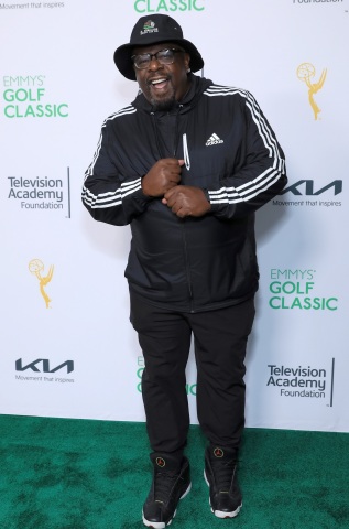Cedric The Entertainer arrives at the 21st Annual Emmys Golf Classic on Monday, Oct. 25, 2021, at the Riviera Country Club in Los Angeles. (Photo by Mark Von Holden/Invision for The Television Academy/AP Images)