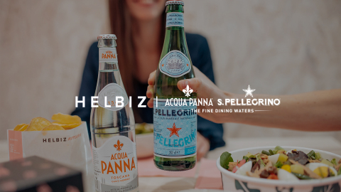 Helbiz Kitchen Announces Partnership with Sanpellegrino Group (Photo: Business Wire)