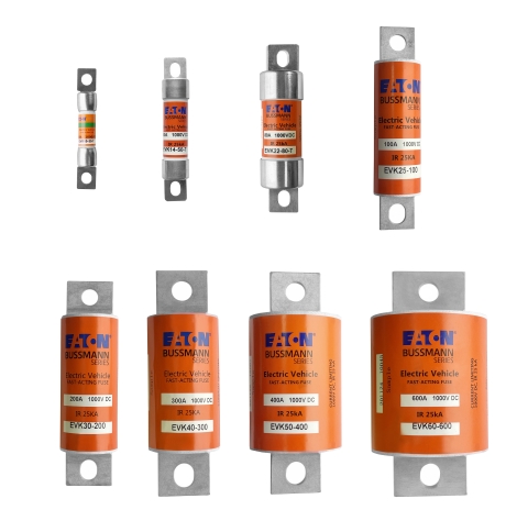 Eaton’s Bussmann series full line of fuses require up to 33% less space than traditional fuse solutions, offer weight reduction, and provide short-circuit protection for conductors. (Photo: Business Wire)