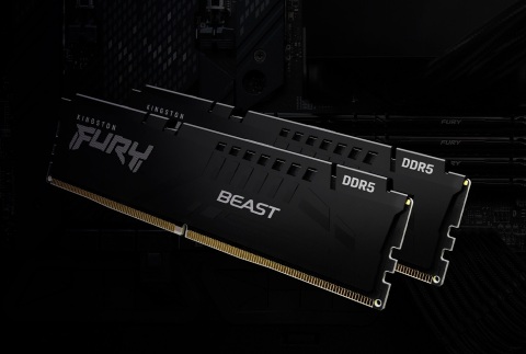 With superior speed advancements, double the banks and double the burst length, Kingston FURY Beast DDR5 is ideal for gamers and enthusiasts seeking greater performance from their next-gen platforms. (Photo: Business Wire)