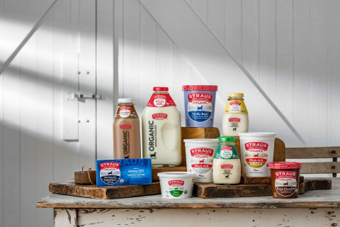 Straus Family Creamery, the first 100 percent certified organic creamery in the United States, offers minimally processed organic dairy products made from organic milk supplied by family farms in Marin and Sonoma Counties in Northern California. The Straus Dairy Farm, which is the first certified organic dairy farm west of the Mississippi River, is one of the 12 dairy farms providing organic milk. (Photo: Business Wire)