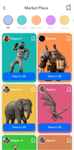 Leo AR is creating a mobile way for everyone to have access to unique, high quality objects made from artists (Photo: Business Wire)