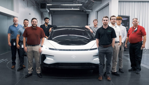 Faraday Future to Host EV Industry Veterans Munro & Associates to Help in the Co-Creation of its FF 91 Futurist Flagship Vehicle. (Photo: Business Wire)