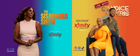 AFRO TV announces the premiere of 2 new daily talk shows: The Sisaundra Show and Live with Candice and Kris. (Photo: Business Wire)