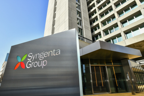Syngenta Group entrance (Photo: Business Wire)