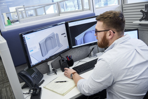 GrabCAD Additive Manufacturing Platform - an open and enterprise-ready software platform that enables manufacturers to manage production-scale additive manufacturing operations. (Photo: Business Wire)