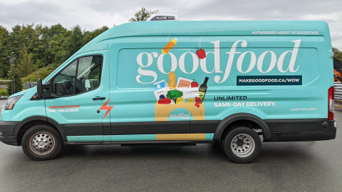 Lightning's refrigerated electric vans will bring quiet, non-polluting deliveries to Canadian communities (Photo: Goodfood)