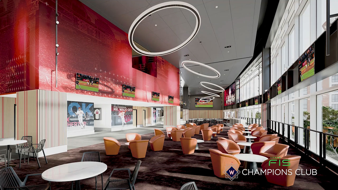 As the Official Payments Technology Provider for the Washington Nationals, FIS will provide best-in-class merchant processing technology to improve the ballpark experience. The partnership also includes a renovation of the ballpark’s Champions Club which features includes upgraded décor and an elevated food and beverage experience for Nationals fans. The FIS Champions Club will welcome fans on Opening Day 2022.