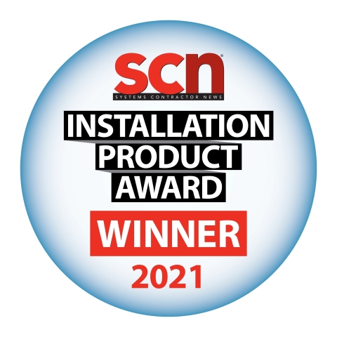 The SCN Installation Product Awards celebrate products that change the pro AV world for the better. (Graphic: Business Wire)