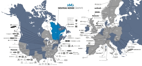 original Production actuelle et annoncée de batteries au lithium-ion dans les pays occidentaux, totalisant plus de 1 400 GWh d'ici 2030 (Benchmark Mineral Intelligence, octobre 2021).