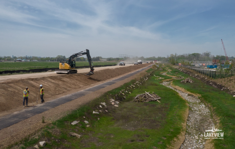 LCPL Restoration Work on Serson Creek, Photographed by Michael Halavonj