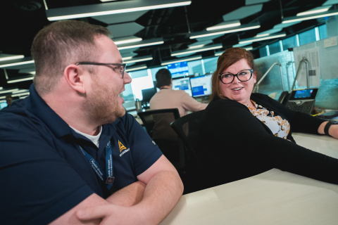 Republic Airways Dispatchers work within the Company's System Operations Control center in Indianapolis. (Photo: Business Wire)