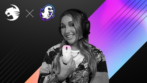 Popular Streamer Jessica Blevins Partners with ROCCAT and Will Use the Award-Winning PC Accessory Brand’s Headsets, Keyboards, Mice and More (Photo: Business Wire)