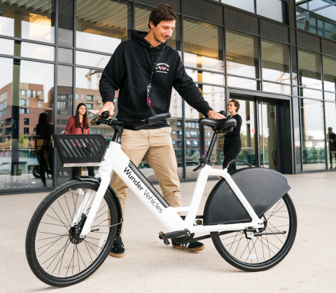 Wunder Mobility's new e-bike has been designed in partnership with Yadea, specifically for shared use.