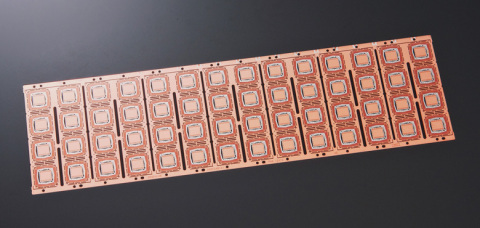 original Newly developed lead frame (Photo: Business Wire)