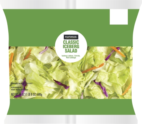 24 oz Marketside™ Classic Salad Lot Code: N28205A and N28205B UPC: 6-81131-32895-1 (Photo: Business Wire)