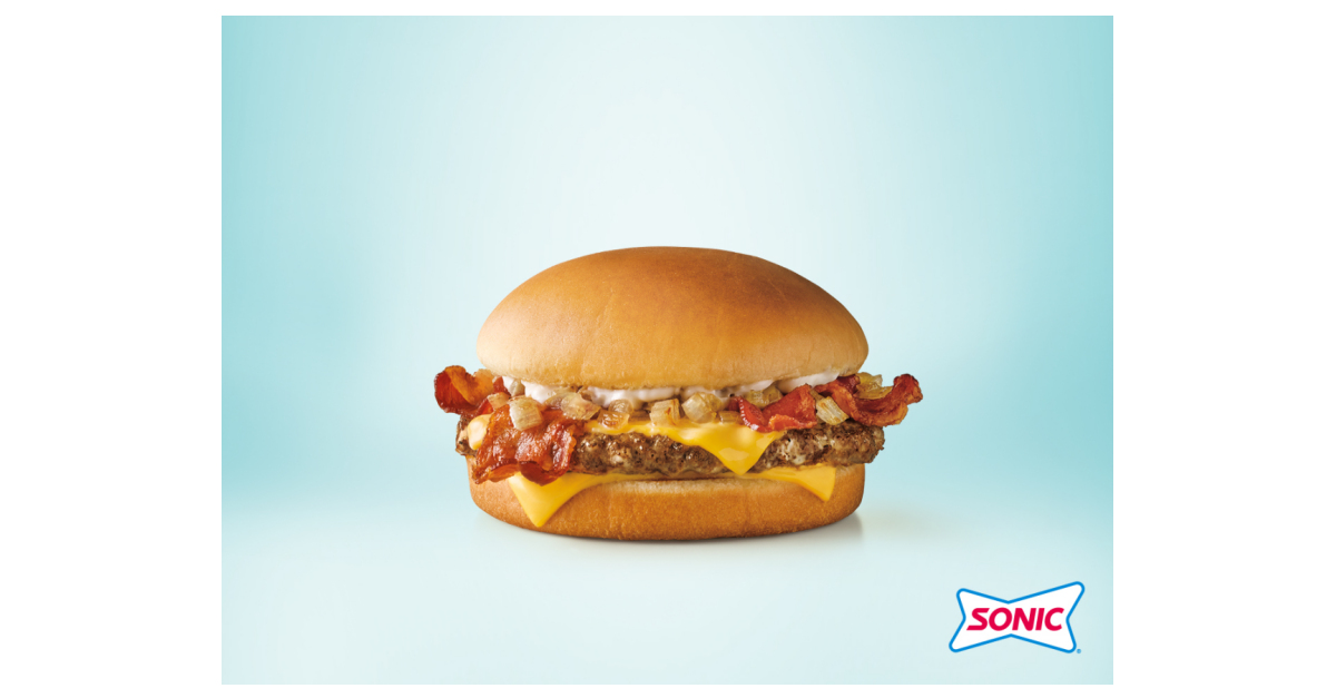 SONIC DriveIn brings back beloved Garlic Butter Bacon Burger