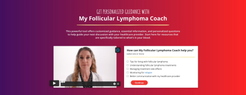 My Follicular Lymphoma Coach (Graphic: Business Wire)