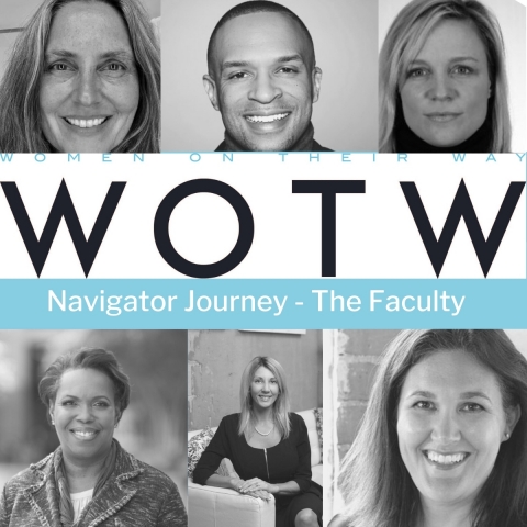 WOTW Navigator leaders (left to right, top to bottom) including Phyllis Schaeffler Dealy, Kevin Williams, Meaghan Benjamin Kane, Rhonda R. Mims, Dr. Jaime Kulaga, and Holly O’Driscoll. (Photo: Business Wire)