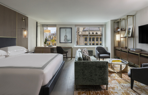 Thompson Central Park New York Deluxe King Guestroom (Photo: Business Wire)