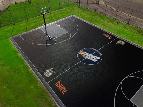 Sherman Park Dream Court viewed from above. (Photo: Fiserv)