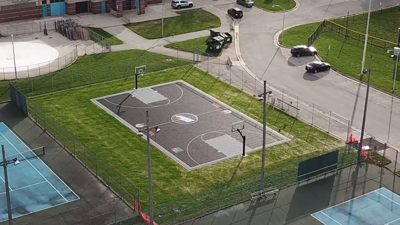 Video footage of the Sherman Park Dream Court.
