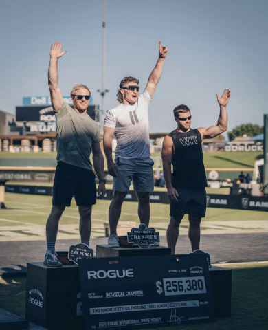 Team cbdMD's Justin Medeiros continues his dominance and finishes in 1st place at the Rogue Invitational this past weekend. (Photo: Business Wire)