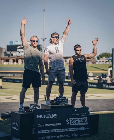 original Team cbdMD's Justin Medeiros continues his dominance and finishes in 1st place at the Rogue Invitational this past weekend. (Photo: Business Wire)