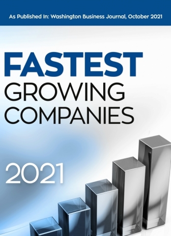 WBJ Fastest Growing Companies Digital Plaque