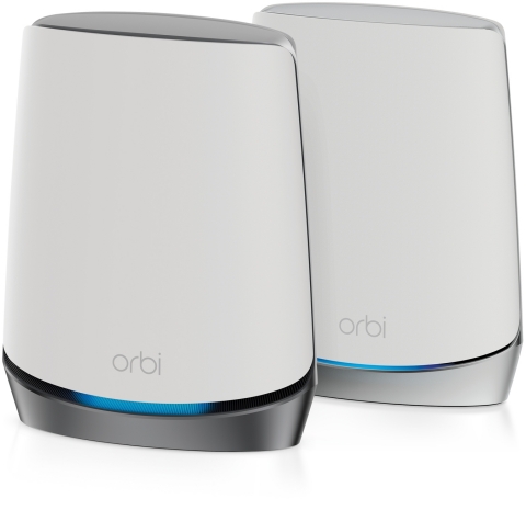 NETGEAR introduces industry's first 5G Tri-band WiFi 6 mesh system, Orbi NBK752, available for pre-order today. (Photo: Business Wire)