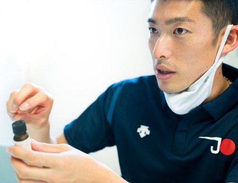 SCENTMATIC developed a relaxing scent for Japanese fencing champion Kazuyasu Minobe using AI