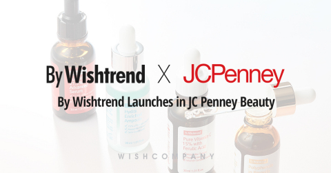 The skincare brand of Wishcompany, 'By Wishtrend' is launched at JCPenney Beauty. There are five items launched in the store, including Mandelic Acid 5% Skin Prep Water, the main product of By Wishtrend. By Wishtrend is a skincare brand with high functionality that was started after gathering feedback from over 500,000 customers on wishtrend.com, a global e-commerce platform. The ​By Wishtrend focuses on excluding harmful ingredients and formulating synergistic and effective ingredients in order to develop skincare products with actual, satisfactory results. (Graphic: Business Wire)