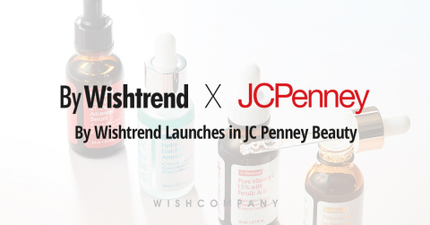 original The skincare brand of Wishcompany, 'By Wishtrend' is launched at JCPenney Beauty. There are five items launched in the store, including Mandelic Acid 5% Skin Prep Water, the main product of By Wishtrend. By Wishtrend is a skincare brand with high functionality that was started after gathering feedback from over 500,000 customers on wishtrend.com, a global e-commerce platform. The By Wishtrend focuses on excluding harmful ingredients and formulating synergistic and effective ingredients in order to develop skincare products with actual, satisfactory results. (Graphic: Business Wire)