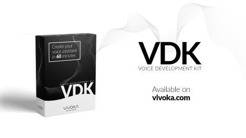 Vivoka Voice Development Kit V3 with voice biometrics from ID R&D - Now available at www.vivoka.com (Graphic: Business Wire)