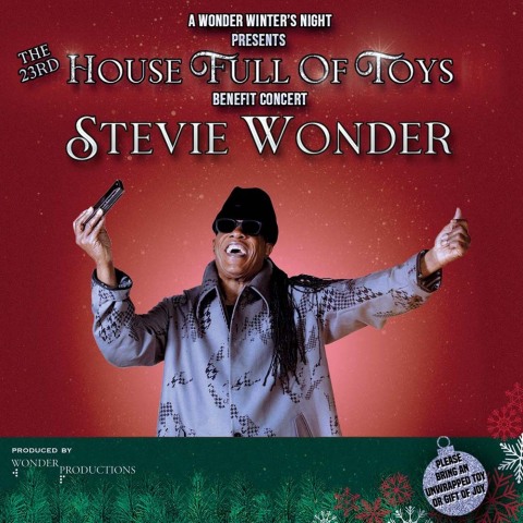 Icon and Superstar, Stevie Wonder returns to Microsoft Theater for his 23rd House Full of Toys Benefit Concert on Saturday December 18, 2021. (Photo: Business Wire)