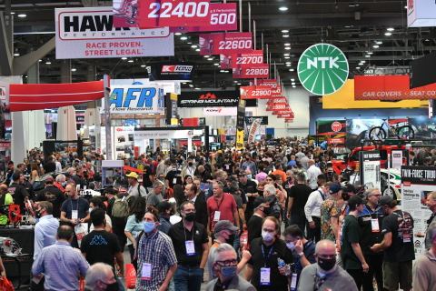 This year’s SEMA Show – which runs through November 5 – marks the first full-facility event to take place at the Las Vegas Convention Center since the pandemic. (Photo: Business Wire)