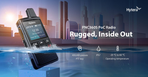 Hytera Rolled Out New PoC Radio PNC360S for Simplified Business Communications at CCW2021 (Graphic: Business Wire)