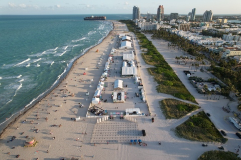 original The signature Grand Tasting Village at the South Beach Wine & Food Festival® (Photo: Business Wire)