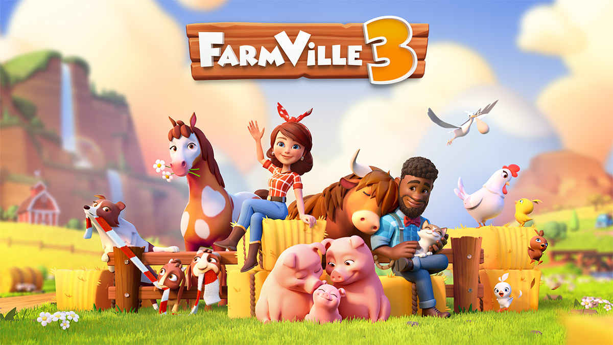 Zynga lança o novo jogo FarmVille 3 mundialmente