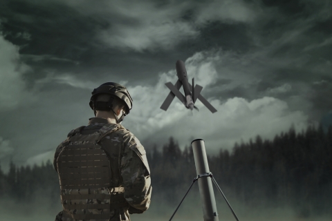 Switchblade 600 is an all-in-one, man-portable loitering missile that delivers unprecedented tactical reconnaissance, surveillance and target acquisition. (Photo: AeroVironment, Inc.)