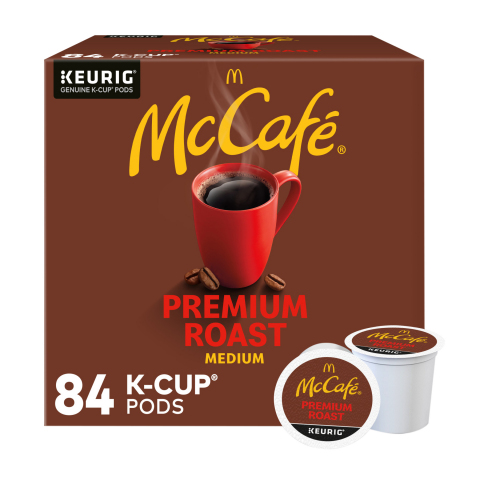 McCafe Premium Roast Coffee 84 ct. K-Cup Pods (Photo: Business Wire)