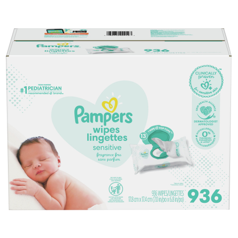 Pampers Sensitive Wipes (Photo: Business Wire)