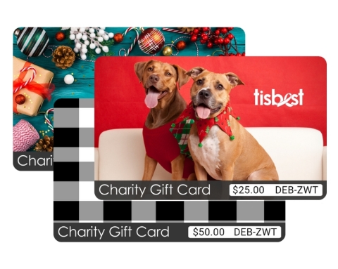 TisBest Charity Gift Cards (Photo: Business Wire)