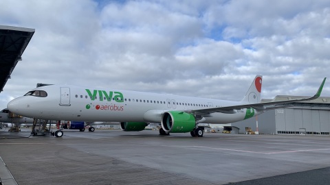 Aviation Capital Group Announces Delivery of One A321neo to Viva Aerobus (Photo: Business Wire)
