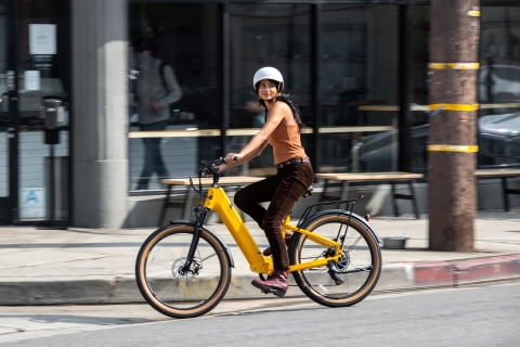 Velotric, a new e-mobility startup founded by Lime's original hardware team and industrial experts, announces the launch of a crowdfunding [IndieGoGo] campaign for its debut product, the Velotric Discover e-bike. (Photo: Business Wire)