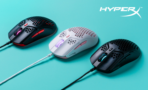 HyperX Adds New Colorways to Pulsefire Haste Gaming Mouse Lineup (Photo: Business Wire)
