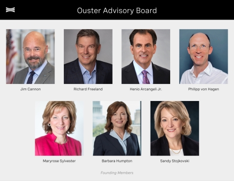 Ouster - Ouster Forms Advisory Board of Industry Leaders to Accelerate ...