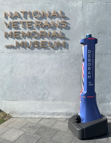 Badger Technologies’ Security Robot Safeguards National Veterans Memorial and Museum (Photo: Business Wire)