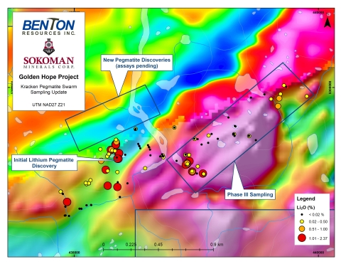 original Golden Hope Project - Kraken Sampling Update (Graphic: Business Wire)