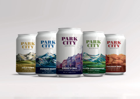 Park City Brewing announces the release of its five core beers, with seasonal and limited-edition items on the way. (Photo: Business Wire)